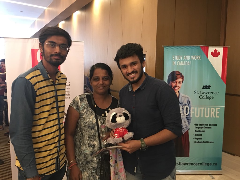 SLCintl's tweet photo. Great to see many parents and students during the Fall 2018 Pre-departure Session &amp; many agents at the @MSquareMedia3 - @whatsinsideslc SDS Information Session in #Ahmedabad, #India     Looking forward to welcoming all new Gujarati students this fall. #SLCIndia #SLCLarryWorld https://t.co/2TPa9AZ79C