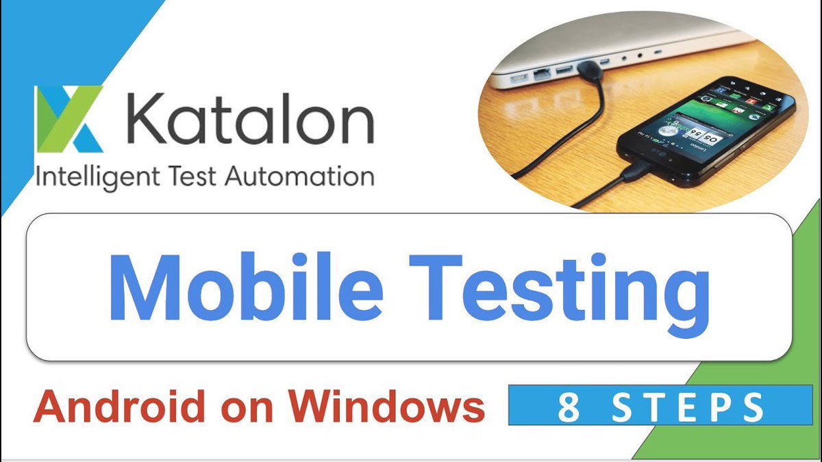 KatalonPlatform's tweet image. Mobile Application Testing with @katalon_studio: An introduction by Raghav Pal.   
🎥 Watch now: youtu.be/qsFXyUNiQFg
#KatalonTutorial #AutomationTesting #MobileTesting
