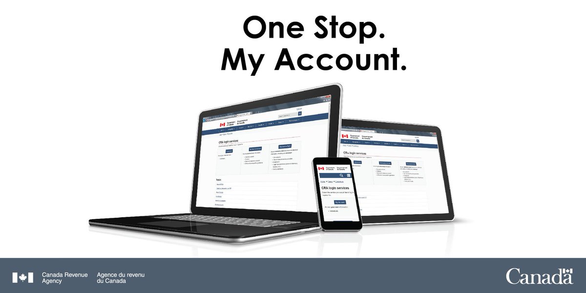 cra canada revenue agency login