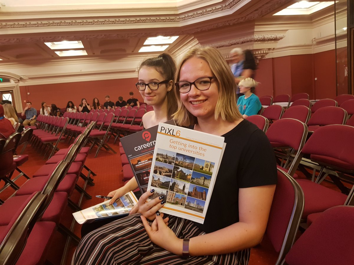 Getting ahead of the game at the PiXL Getting into Top Universities Conference yesterday.