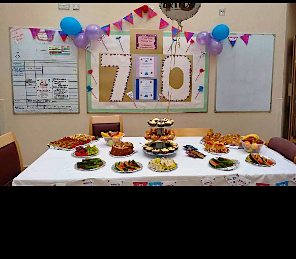 A fun afternoon was had by all of us on #Oaklands this afternoon. Celebrating #NHS70 Great cakes, music and raffle! #whatateam #proud #MentalHealthMatters <a href="/withoutstigma/">SPFT - No longer in use</a>
