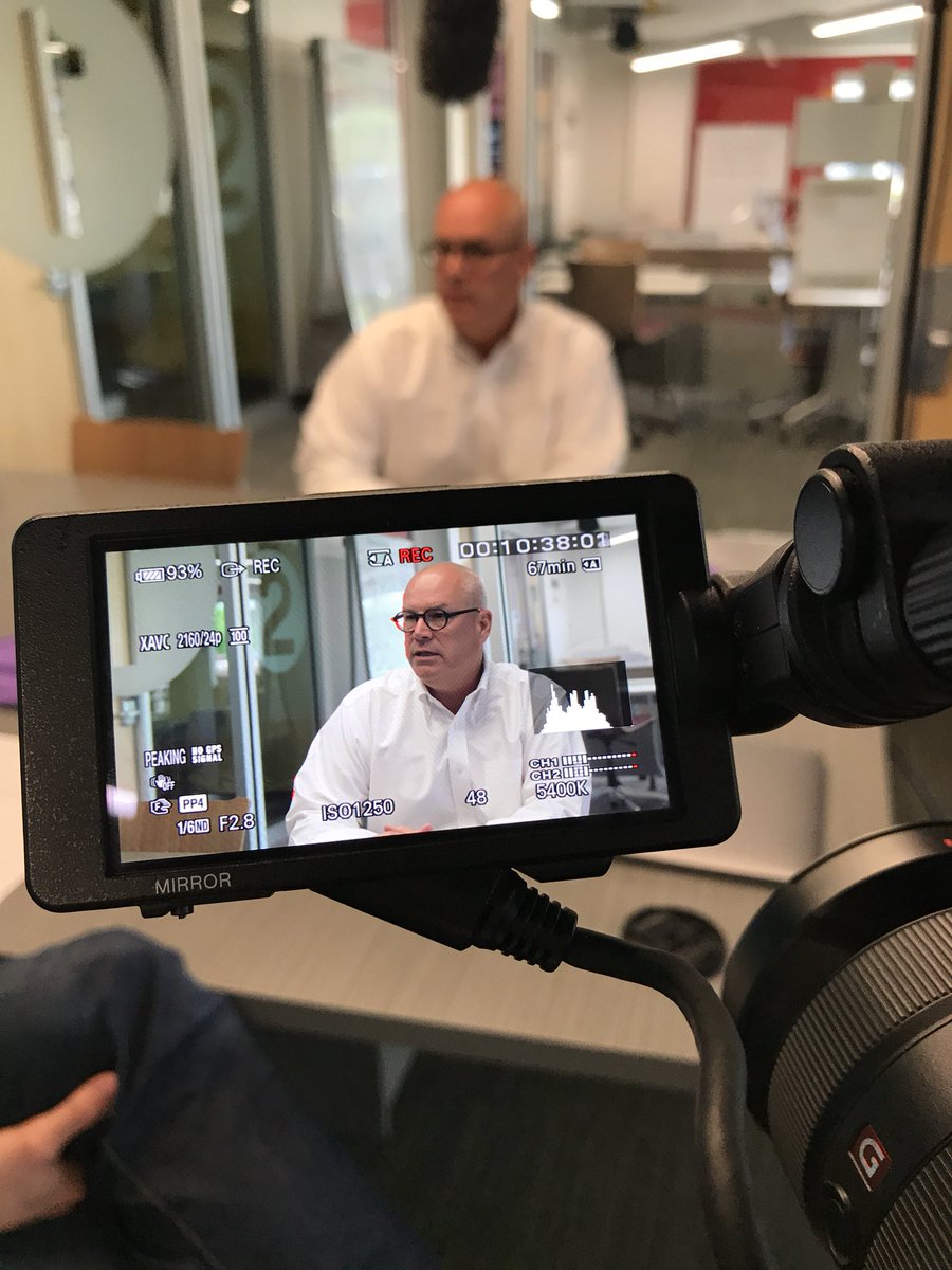 masondrumm's tweet photo. Telling stories for #teamwebcomm at the @OUInnovationHub. #soonerlaunchpad #sonyfs5 https://t.co/oXvFCSPf37