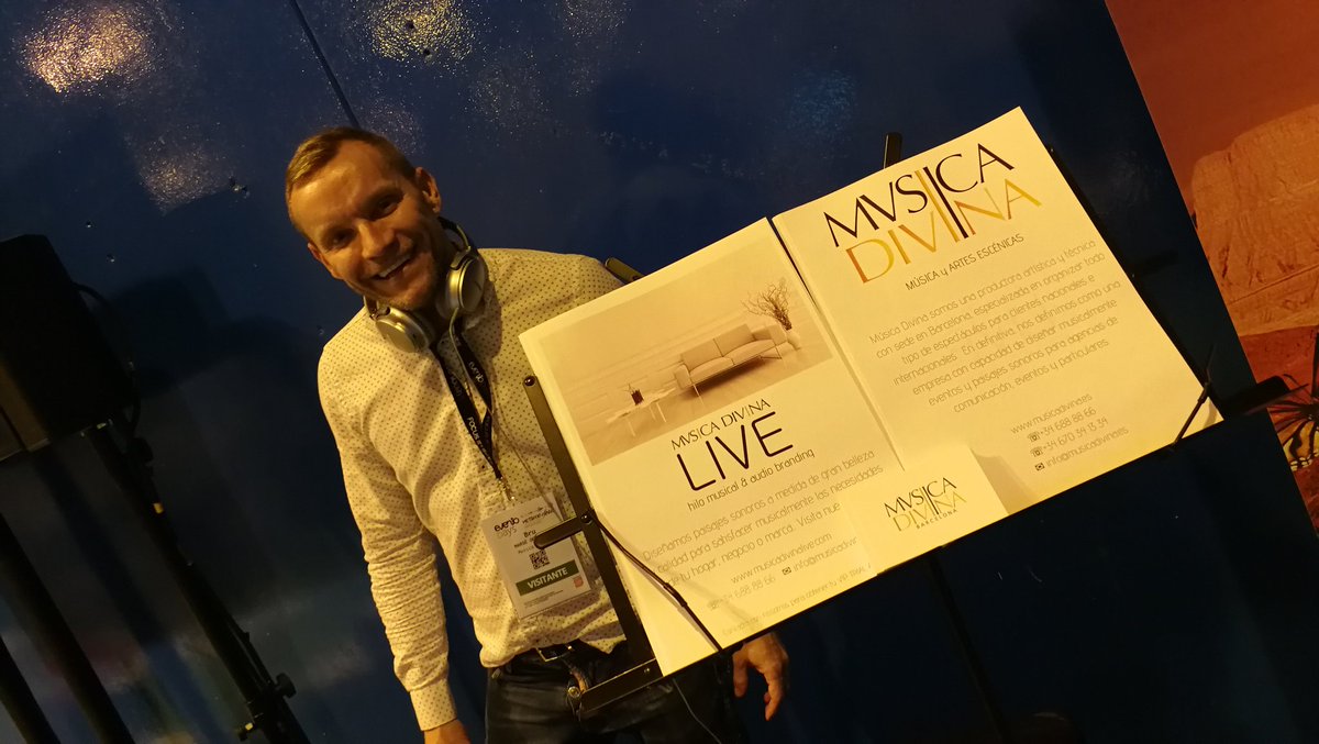 CarmeCarmin's tweet photo. Chillout siempre amenizado a cargo de https://t.co/DMhmdH62GY #EventoDays2018 @grupoeventoplus @feriademadrid #eventodays #espaciosparaeventos https://t.co/42ClRkiY5D