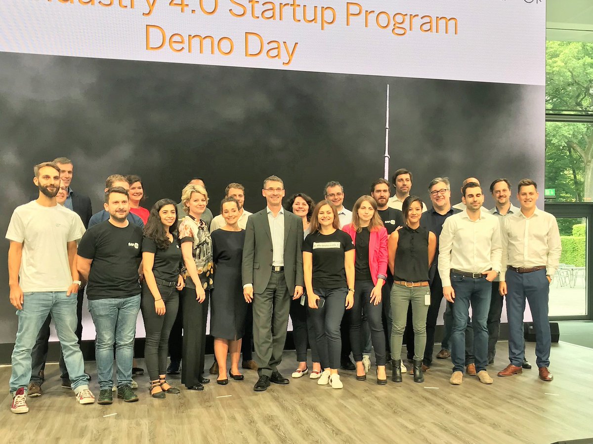 TomRaftery's tweet image. Congrats @IoT_Accelerator on a great #Industry40 #Startup Demo Day today at Walldorf. Great turnout, and excellent startups 👏🏻👏🏻👏🏻