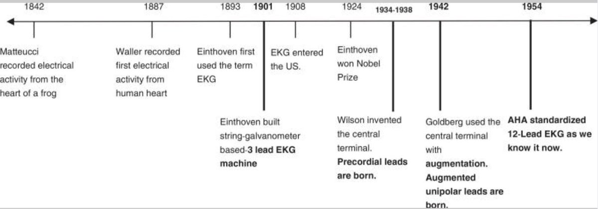 inaheartperki's tweet photo. The Brief History of ECG https://t.co/LmJFvBIIW3  #CardioTwitter #inaheart #cardiotwit https://t.co/BZG07CxI2N