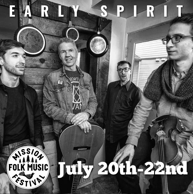 Anyone can dance and sing along to Early Spirit’s folk-fusion music style. These four sons of Canada’s West Coast want to remind you how much you love music: rocking out, looking you in the eye, and sharing stories young and old. #MFMF2018