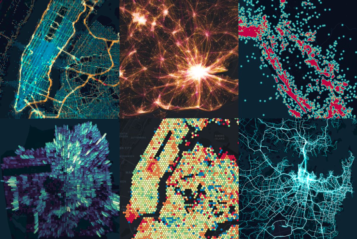 Uber's open source tool, Kepler.gl, is allowing users to create visualizations in 2D and 3D from geolocation datasets. bit.ly/2sshklz | via <a href="/DataInnovation/">Center for Data Innovation</a> 

#data