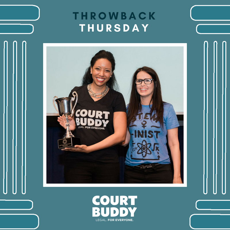 lawchamps's tweet photo. #TBT to our co-founder Kristina Jones winning the Festival Champion award at the 2017 Women in Tech Conference. @SVForum @SFDenyse
#techconference #womenintech #technology #femtech #thefutureisfemale #legaltech #accesstojustice #legalforeveryone #lawyer #legalhelp #CourtBuddy https://t.co/cKEobETCcy