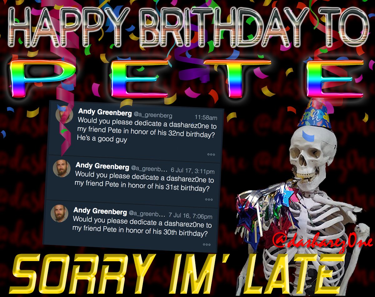 HAPPY BIRTHDAY PEAT - FROM https://t.co/Qtp3PuUDXE -