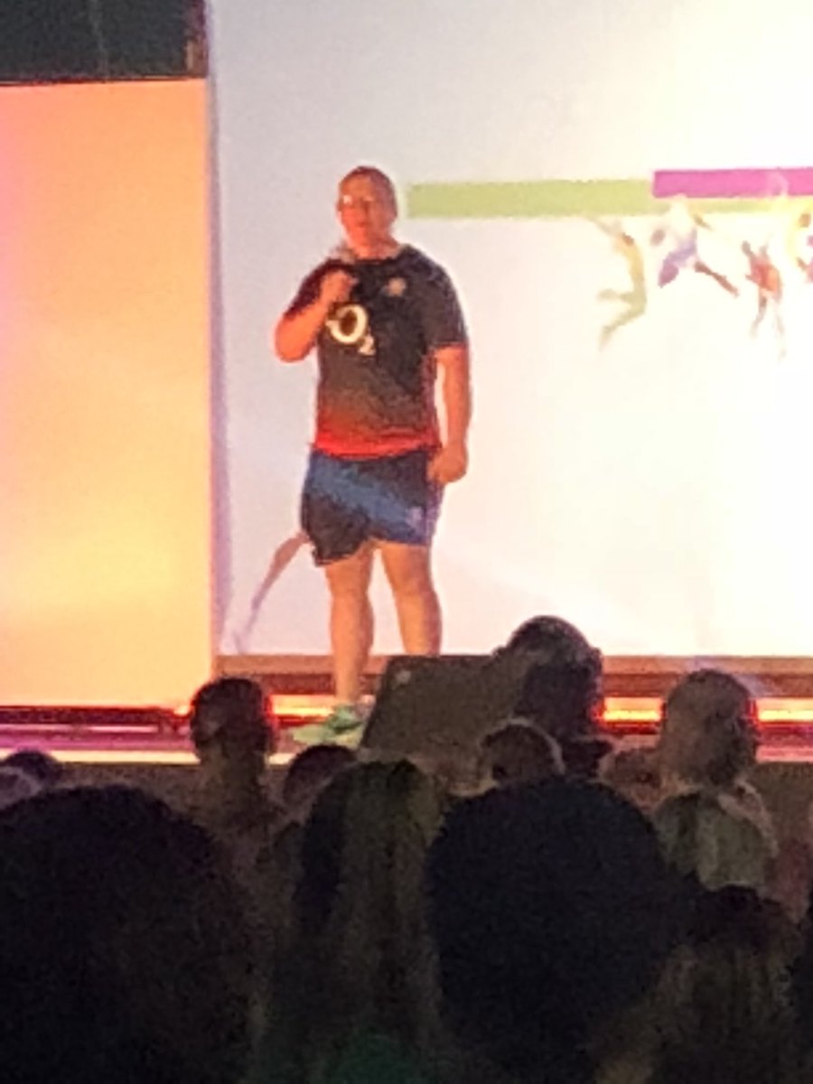 Nice to see <a href="/RockyClark_1/">Rocky Clark MBE</a> speaking today at the Bucks county games opening ceremony 😉😊👏🏻👍🏻