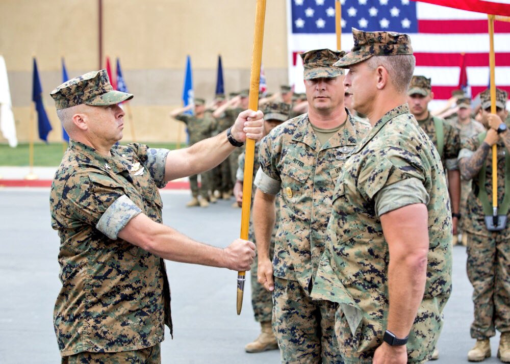 Camp Pendleton On Twitter U S Navy Capt Michael O Enriquez Left Commanding Officer Field Medical Training Battalion West Fmtb W Accepts The Battalion Colors From The Outbound Commanding Officer During A Change Of Command