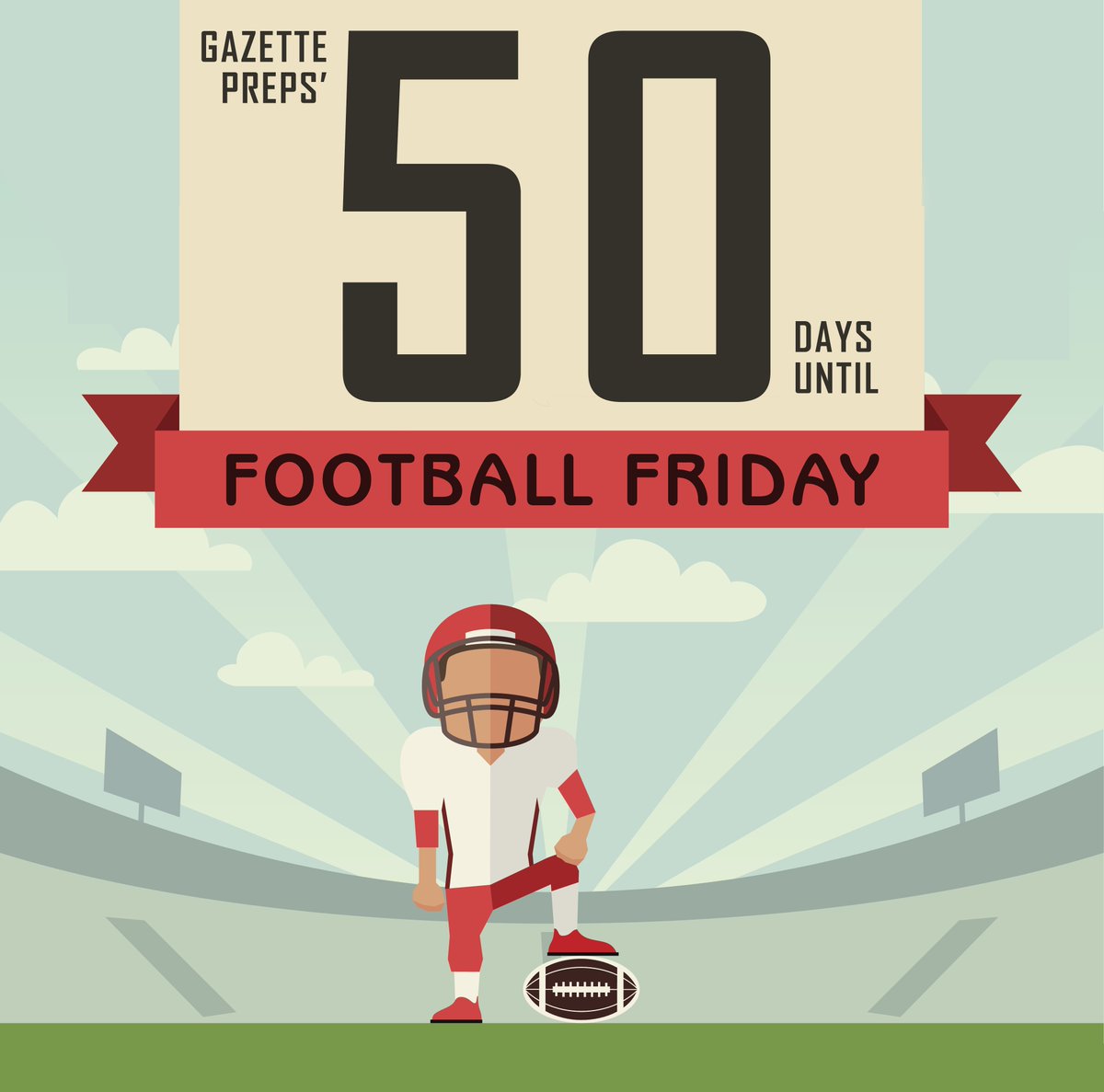 LindseySquints's tweet image. Do you guys know what today is?!? 
Today marks exactly 50 DAYS 'TILL FOOTBALL FRIDAY!!!
To celebrate, check out the top 50 Pikes Peak region Players to Watch from 2021-2019: gazettepreps.com/days-until-kic…