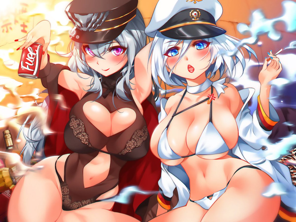 アズールレーンより、
グラーフ・ツェッペリンとティルピッツを
描きました。

ゆる〜い雰囲気を感じて頂ければ幸いです。

#アズールレーン 