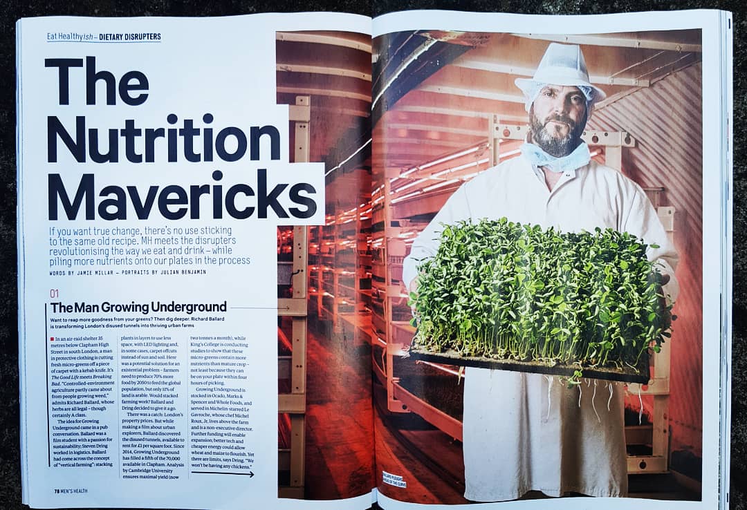 We're in the latest <a href="/MensHealthUK/">Men's Health UK</a> edition! And we are offically 'Nutrition Mavericks!'🤗 Also featured are the amazing <a href="/FormNutrition/">Form</a> / @CabritoGoatMeat / <a href="/nutrifix_app/">Nutrifix App</a> / <a href="/Hasteskitchen/">Ian Haste</a>
