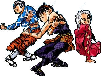 もぬけの殻 ナランチャ ギルガ ジョジョの奇妙な冒険 第5部 億泰に次ぐジョジョのおバカキャラ しかし彼のスタンドは高射程高火力 呼気探知という凶悪性能で 5部で一番活躍した あとアニメでギャングダンス 画像2枚目 の振り付けが判明するのが今から