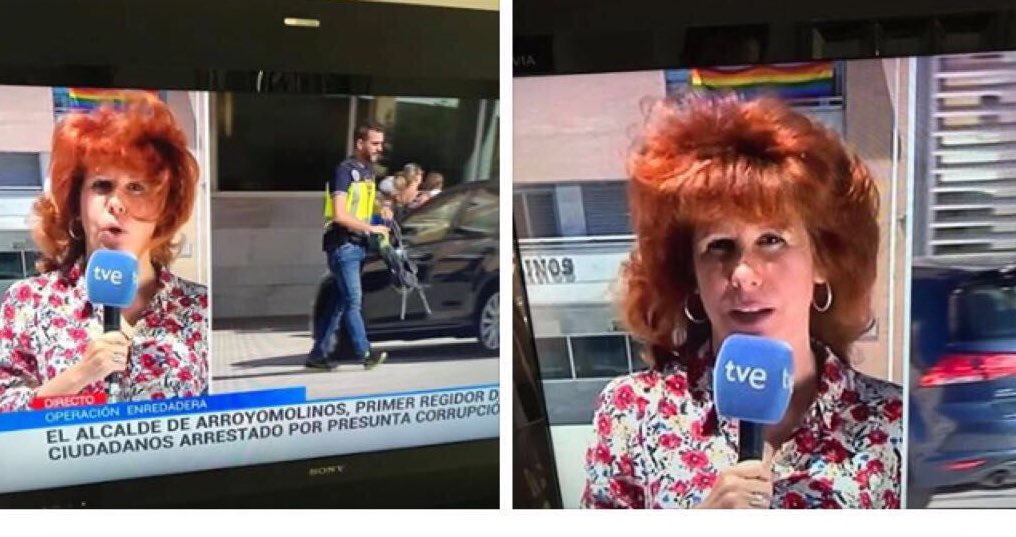 Gracias a mi sobrina que se ha colocado en TVE en informativos y gracias por vuestra calurosa acogida! Omaíta esta loca con su sobrina nieta