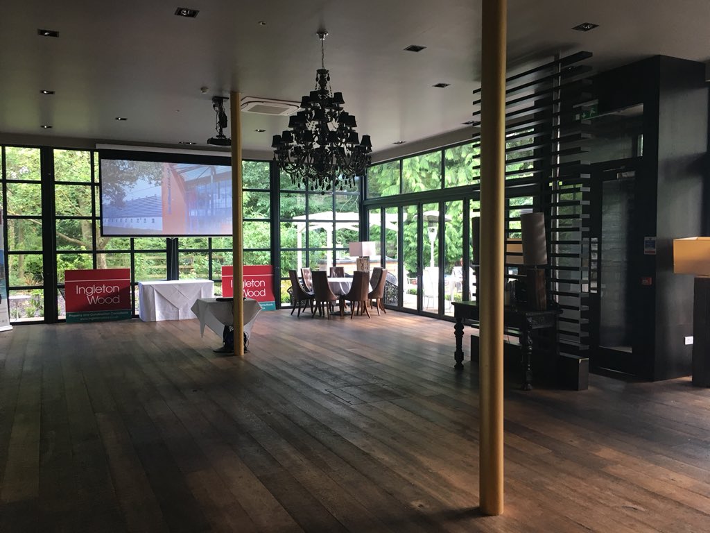 IngletonWood's tweet photo. The #Colchester #IWClientReception is about to kick off and the sun is shining down on us! We look forward to welcoming our clients and contacts this evening. #event @MimosaColch https://t.co/PhGuMXg1T7