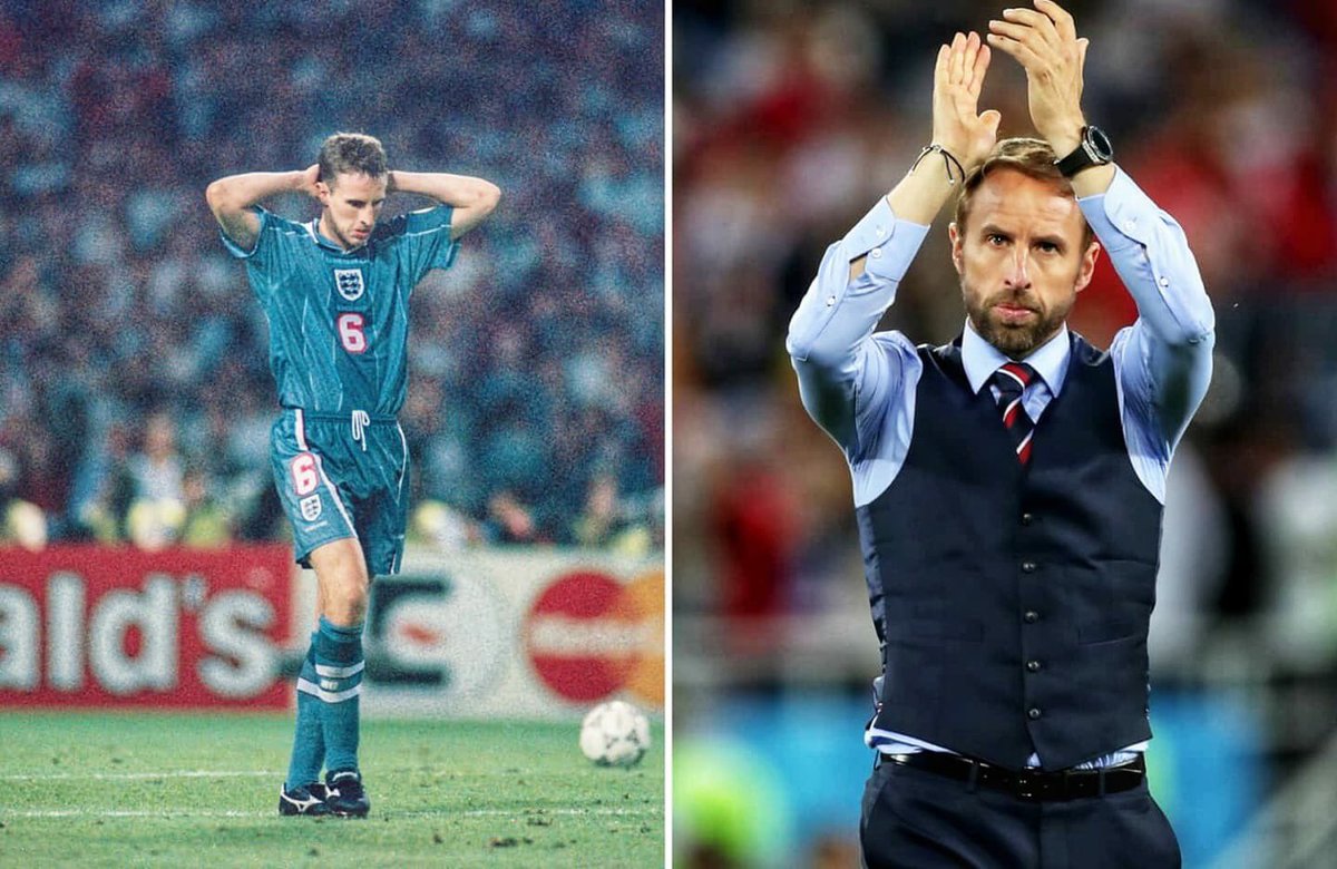 "I've learnt a million things from the day [missed penalty] and the years that have followed it. The biggest thing being that when something goes wrong in your life, it doesn't finish you."
  - Gareth Southgate
#Leadership