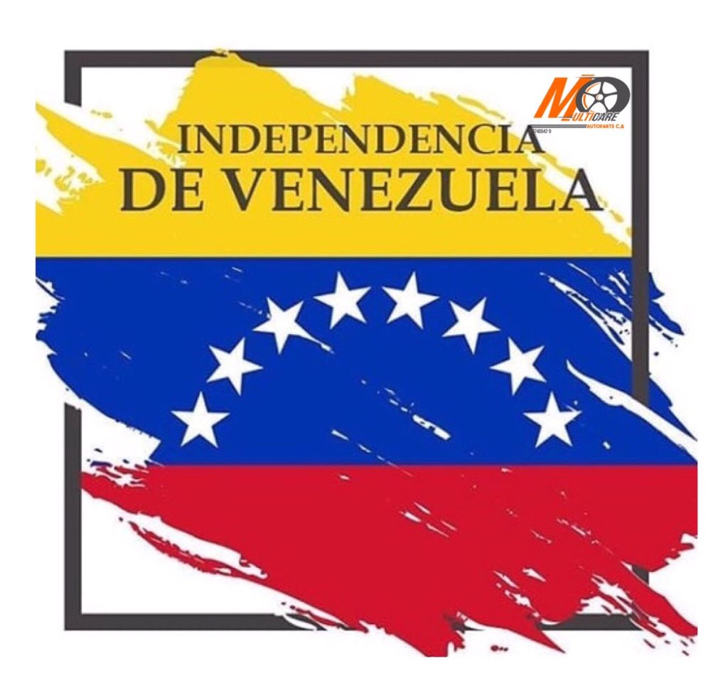 multicareauto's tweet photo. Declaración de la Independencia de Venezuela #05dejulio #Multicare 💛💙❤️ https://t.co/DZ0GKyjYfJ