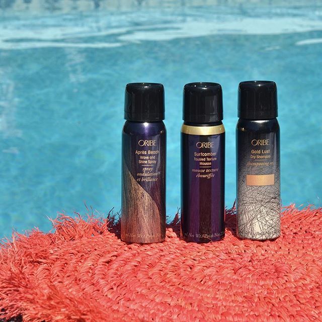 grettacole's tweet photo. We hope you are enjoying the water and warm weather this week! 💦🐚❤️ Did you get your @oribe travel kit for the summer yet? Get a complimentary dry shampoo when you buy 3 @oribe travel sized goodies. Plus, pack it all up in a convenient travel bag… https://t.co/cGMeQmDn5Y https://t.co/FP6P0eogB1