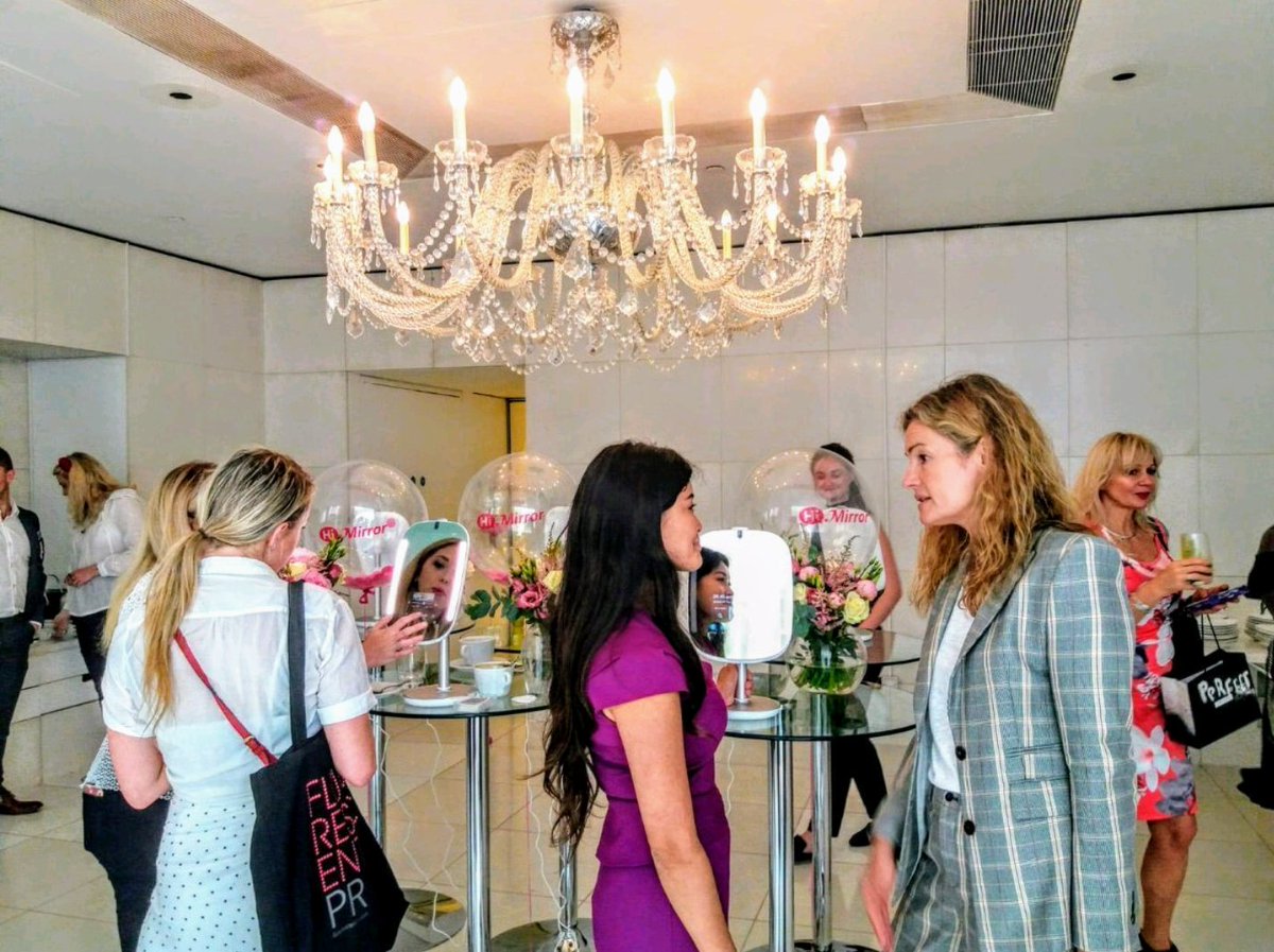 TomGreenPR's tweet photo. Great launch of the latest @HiMirror_EU today with the @ThePHAGroup team. Nice to see so many great journalists enjoying #HiMirrorMini 👄💅🕶👌🏻 https://t.co/6L3LwX99W4