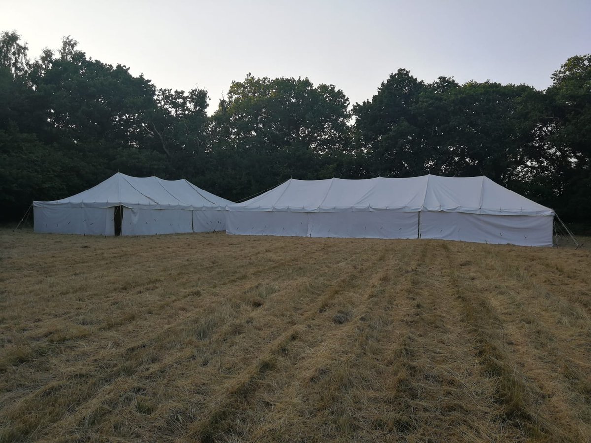 boss_fest's tweet photo. Double tenting this year at Boss Fest. A week today and we will be Festin' hard! https://t.co/t9q2jaazpK