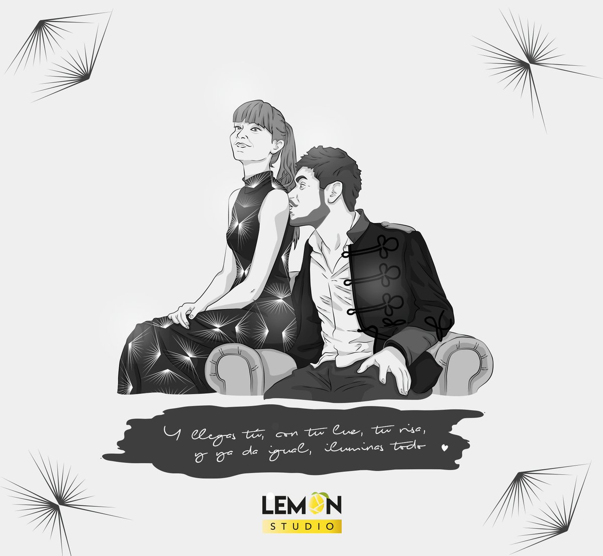 LemonStudio_Or's tweet photo. La #ilustración de hoy va dedicada a #aiteda y a todos los #fans que saben que #estavez  sí, es real. ¡Feliz juernes! #ilustracionespersonalizadas #aitana.edit #aitana_ot2017 #cepeda_ot2017 #aitanaycepeda #love #beso #drawings #Creatividad #Diseñográfico #Design #LemonStudio-or https://t.co/l1SlCMJfYg
