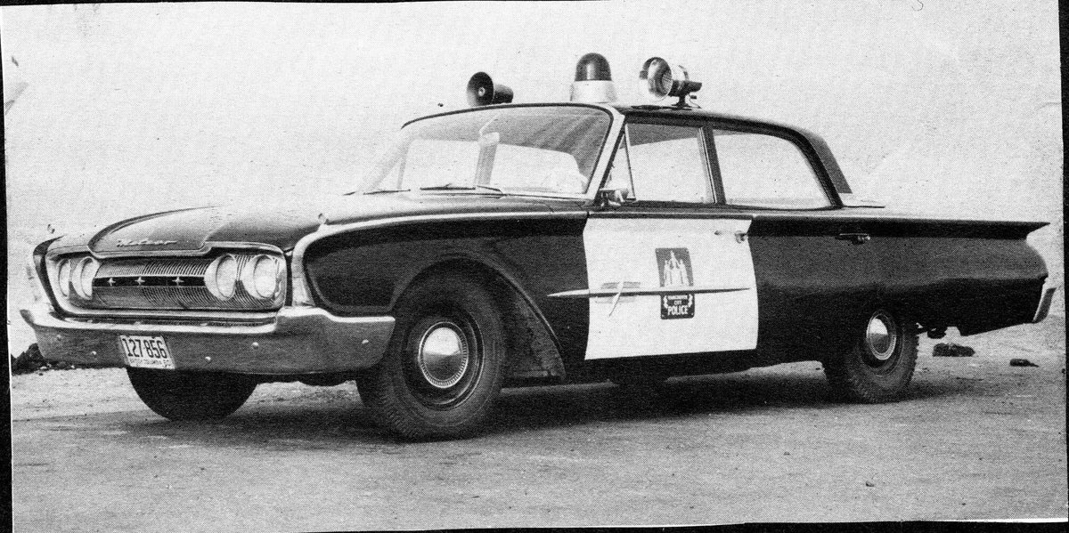 #TBT - early 1960s - #VPD Meteor #PoliceCar Wish we still had this! <a href="/VancouverPD/">Vancouver Police</a>