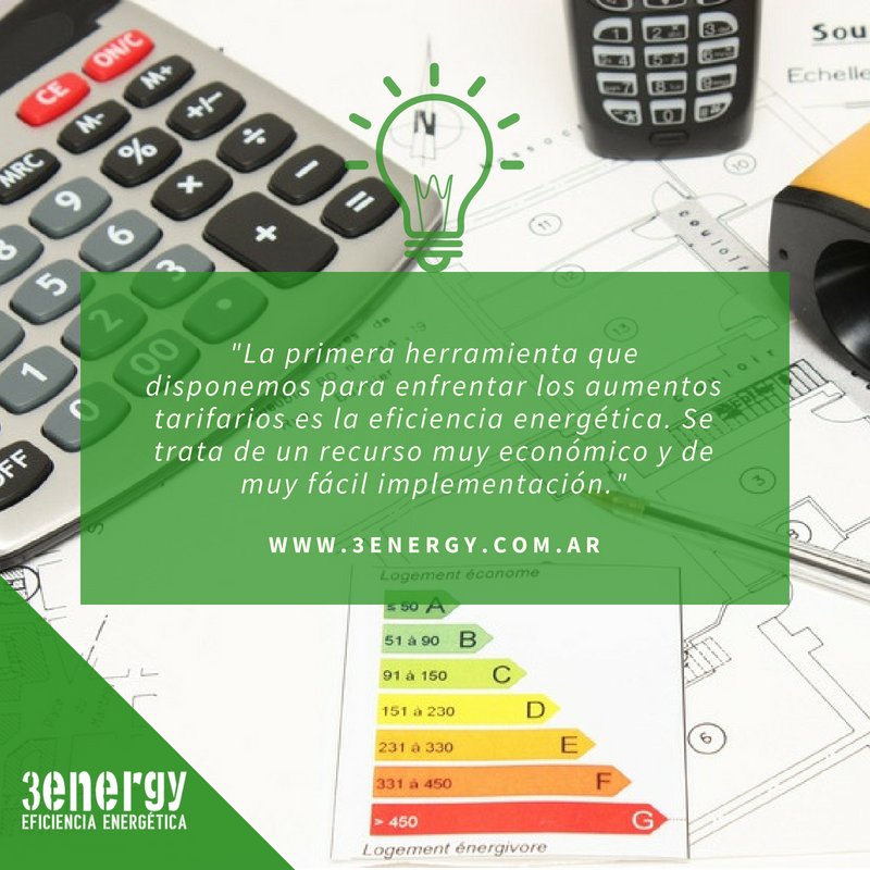 Ingresá a nuestro sitio web 3energy.com.ar y/o escribínos a info@3energy.com.ar.
Consultános.
#3ernergy #eficienciaenergetica #argentina #tarifazo #ahorro