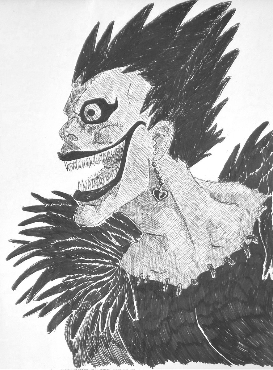 Ryuk Drawing Easy - Yayoi Wallpaper