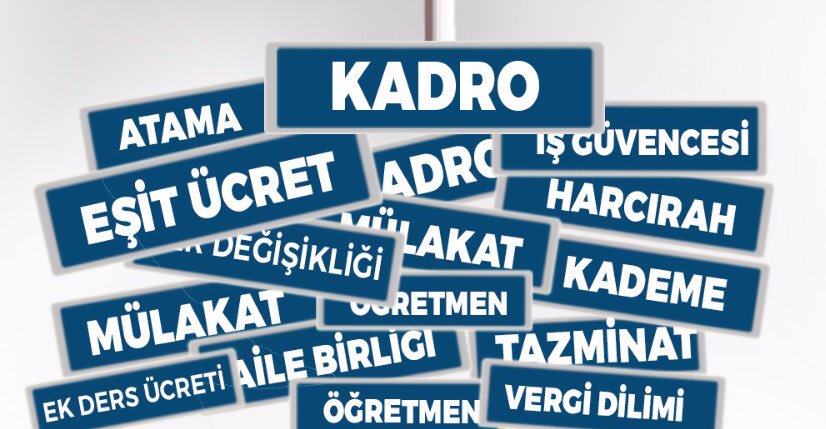 sagliksen's tweet image. #sözleşmeliçözümbekliyor

Sözleşmeli Personelin Tayin Hakları Eşitlenmeli
Sözleşmeli personele kadrolu personelle aynı düzeyde tayin hakkı verilmelidir.