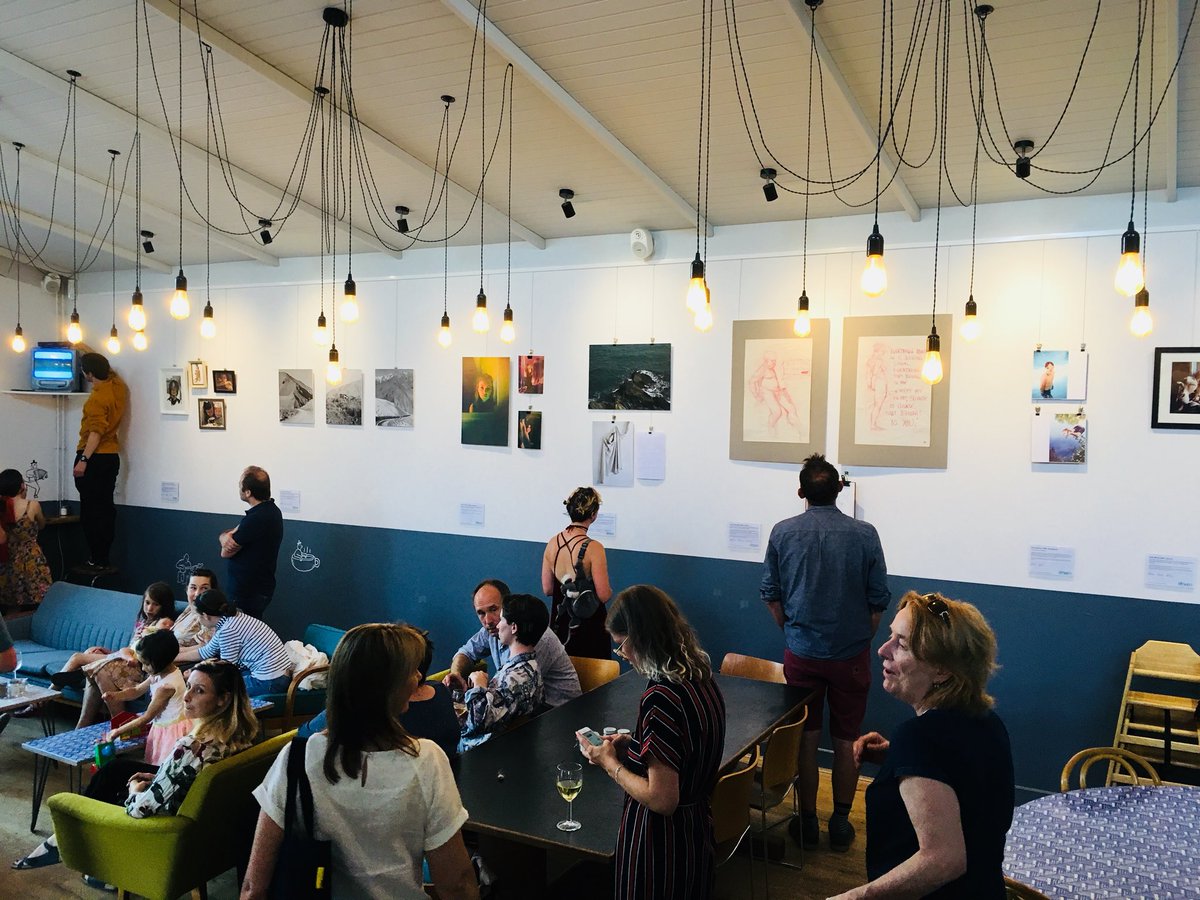 Opening reception for Driven. an exhibition featuring local, young creatives. @GreenTableCafe <a href="/Dartington/">Dartington</a> 6 July - 25 August