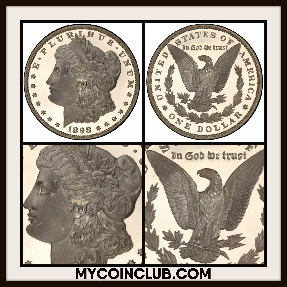 MyCoinClub's tweet image. This PF69 Cameo Morgan Dollar posted by one of our members is so beautiful and perfect that it almost looks fake!  Come on over and show us your coin photos at our new coin club!  You may have the next featured coins of the day!
mycoinclub.com