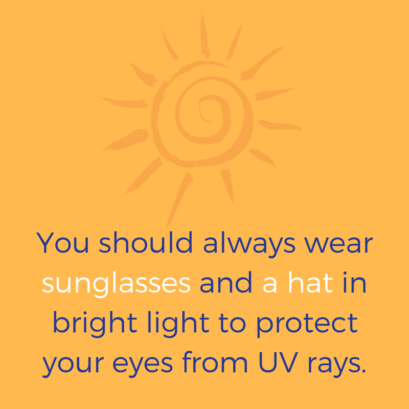 DrManusKraff's tweet photo. Make sure your eyes are protected in the sun! #uvrays https://t.co/naJhqHg105