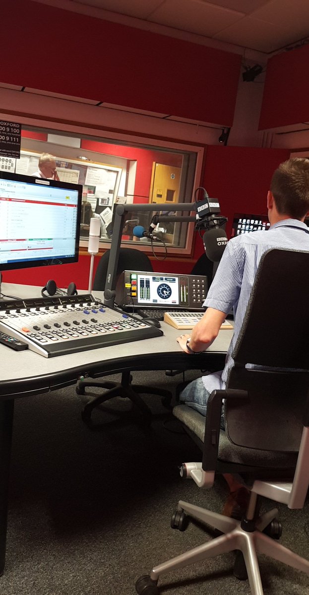 willreynoldsjc's tweet image. Having the best time @BBCOxford working on our new Weekday Evening programmes, learning all sorts! 🤩📻