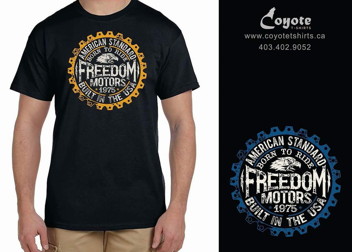 coyotetshirts's tweet photo. T-shirts enhance brand awareness
403.402.9052
https://t.co/H1uzmSGvp0
No minimum,
#CoyoteTshirts #Calgary #CalgaryBars #CalgaryMechanics #CalgaryCars #CalgaryPubs #CalgaryRestaurants #YycRestaurants #restaurants #Bars #Construction #CalgaryBusiness #yyc #Business #YycBusiness https://t.co/v1lAHQp0QK