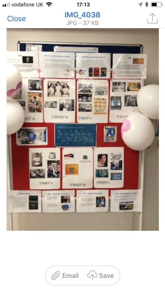 sarah_annsankey's tweet photo. Urgent care celebrating #NHS70 with a matrons tea round, a quiz and celebrating how urgent care has changed over the last 70 years. Happy birthday NHS. @Bridge_Sim @cathlar1 @MRI_ED @MftUnit @dawnpike20 @GillianMcA_ED @Ranson02 https://t.co/2RbVc4A4xP