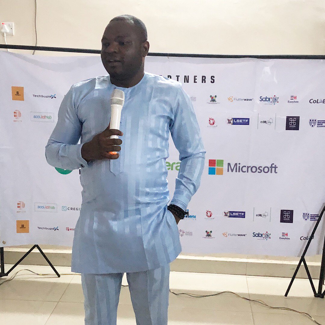 Tksemlek's tweet photo. My company [@tok86Intl]  and I was privileged to Coordinate #AccelerateLabs in North West Region. 

It was an awesome experience of positive impact. 

Thanks to @TFAAfrica and @MicrosoftNG https://t.co/QQ3SyiyyMC