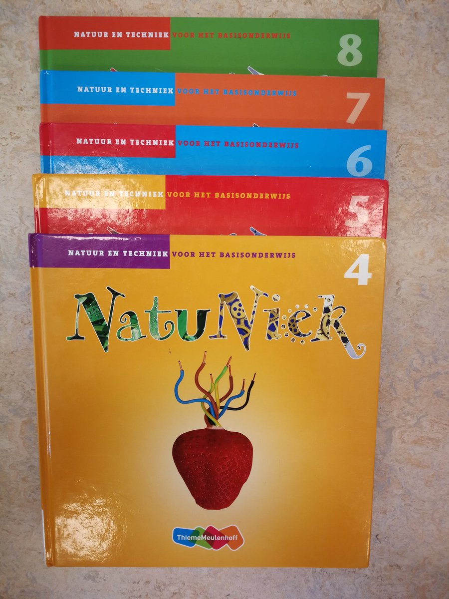 JufMariek's tweet photo. Wegens nieuwe methodes
In de aanbieding:
Grip, bij de tijd, geobas en natuniek.
Afname vanaf 10 per leerjaar.
#onderwijs #methode #marktplaats https://t.co/CtX4gWqbQS
