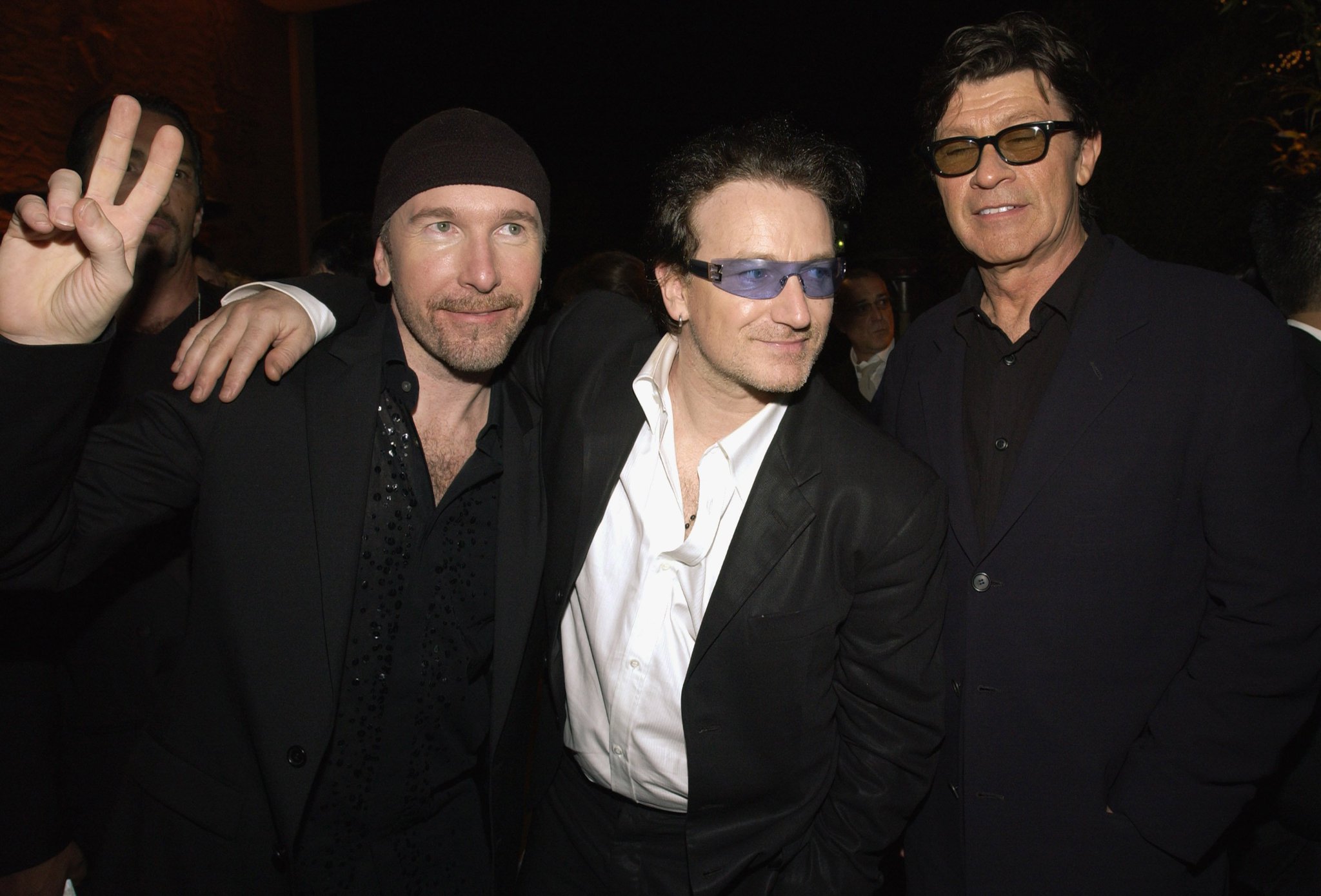 Happy 75th birthday to the unofficial 5th member of U2, Robbie Robertson!   
