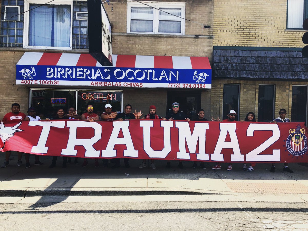 Birria_Ocotlan's tweet photo. Gracias a los #ChivaHermanos que invadieron @birria_ocotlan hoy desde #Houston #Texas! Suerte hoy hermanos! #VamosChivas #Birria #BirrieriaOcotlan #Chicago #Trauma2 https://t.co/I9TJe1CQ3T
