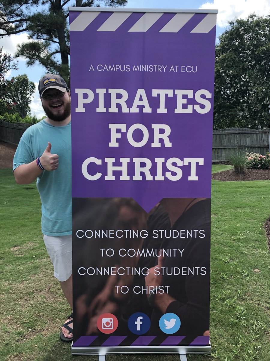Pirates4Christ's tweet photo. Sneak peak for the next orientation! We have ourselves a banner! #piratesforchrist https://t.co/ktElDLRJVL