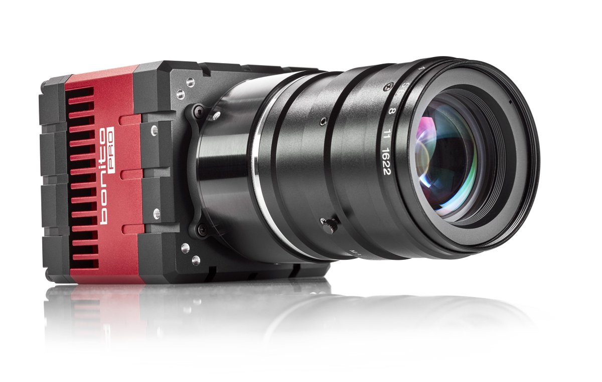 AlliedVisionTec's tweet image. Meet Bonito PRO - Allied Vision's new high-speed camera with CoaXPress interface. Learn more: goavt.com/2uh23EU