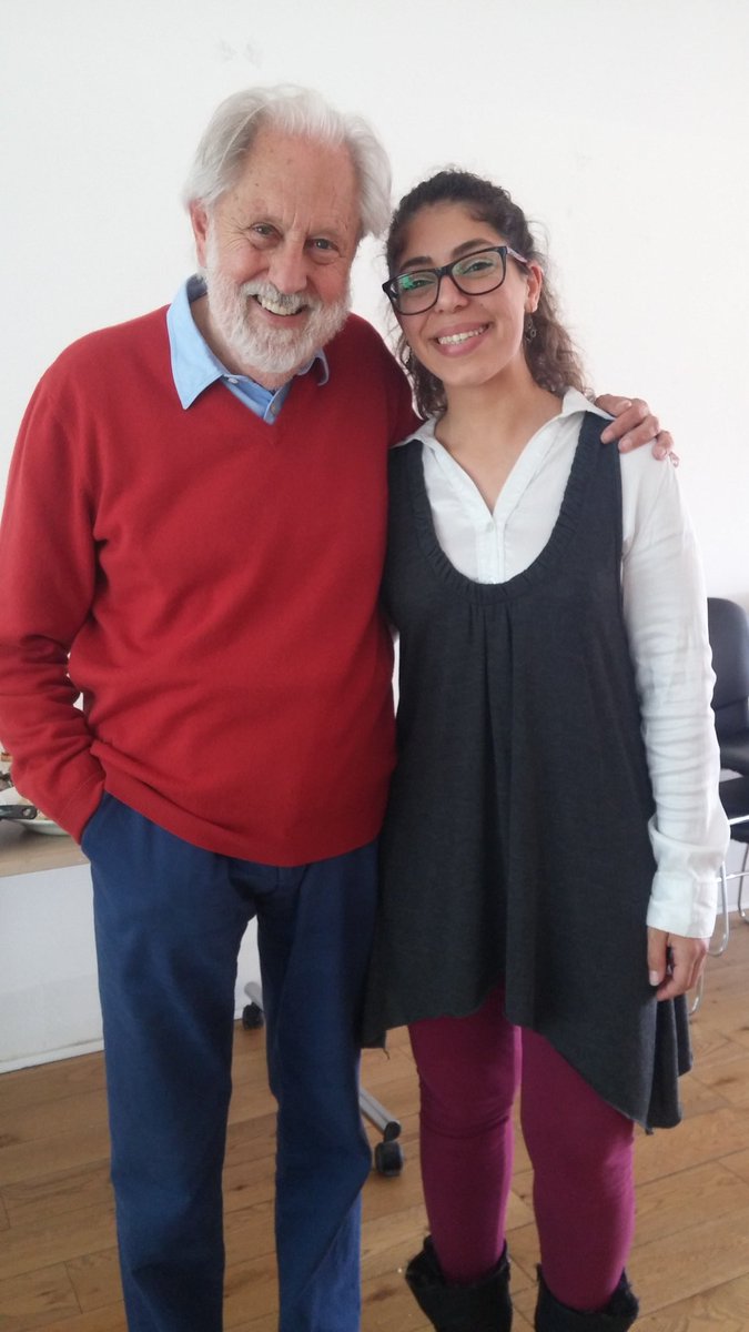 The past 6 months me and the rest of the team had the honour of creating a film and receiving mentorship from the wonderful <a href="/DPuttnam/">David Puttnam</a>. Thank you so much for sharing your experience and guidance .This is an opportunity I will forever cherish! 😀