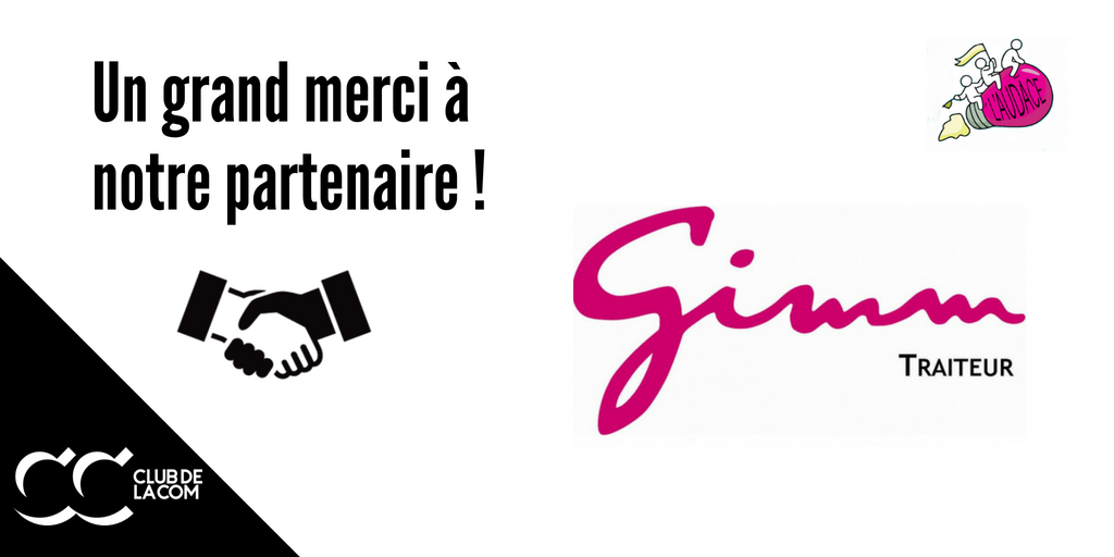 clubdelacom_'s tweet photo. 📢Une de fois de plus le Club de la Com remercie toute l'équipe de Gimm traiteur (https://t.co/g0UsjlEFG4) pour sa collaboration dans le cadre du 3ème rendez-vous de l'Innovation ! #Com4innov https://t.co/1nI5qhgibm