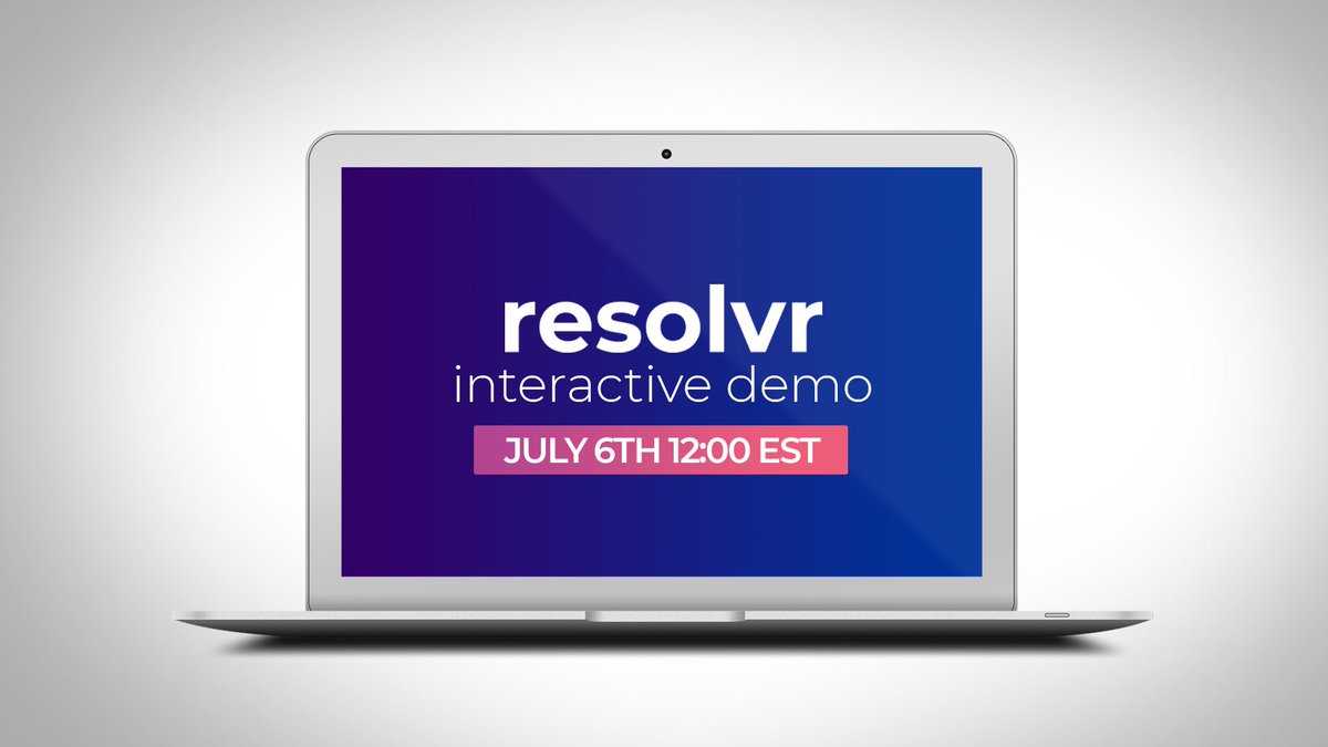 The Resolvr 1.0 demo is being released tomorrow, July 6th 12:00 EST. With the interactive demo, you will be able to try out the platform that is currently live with our $24bn client for yourself. #aXpire #axp $axp #resolvr #blockchain
