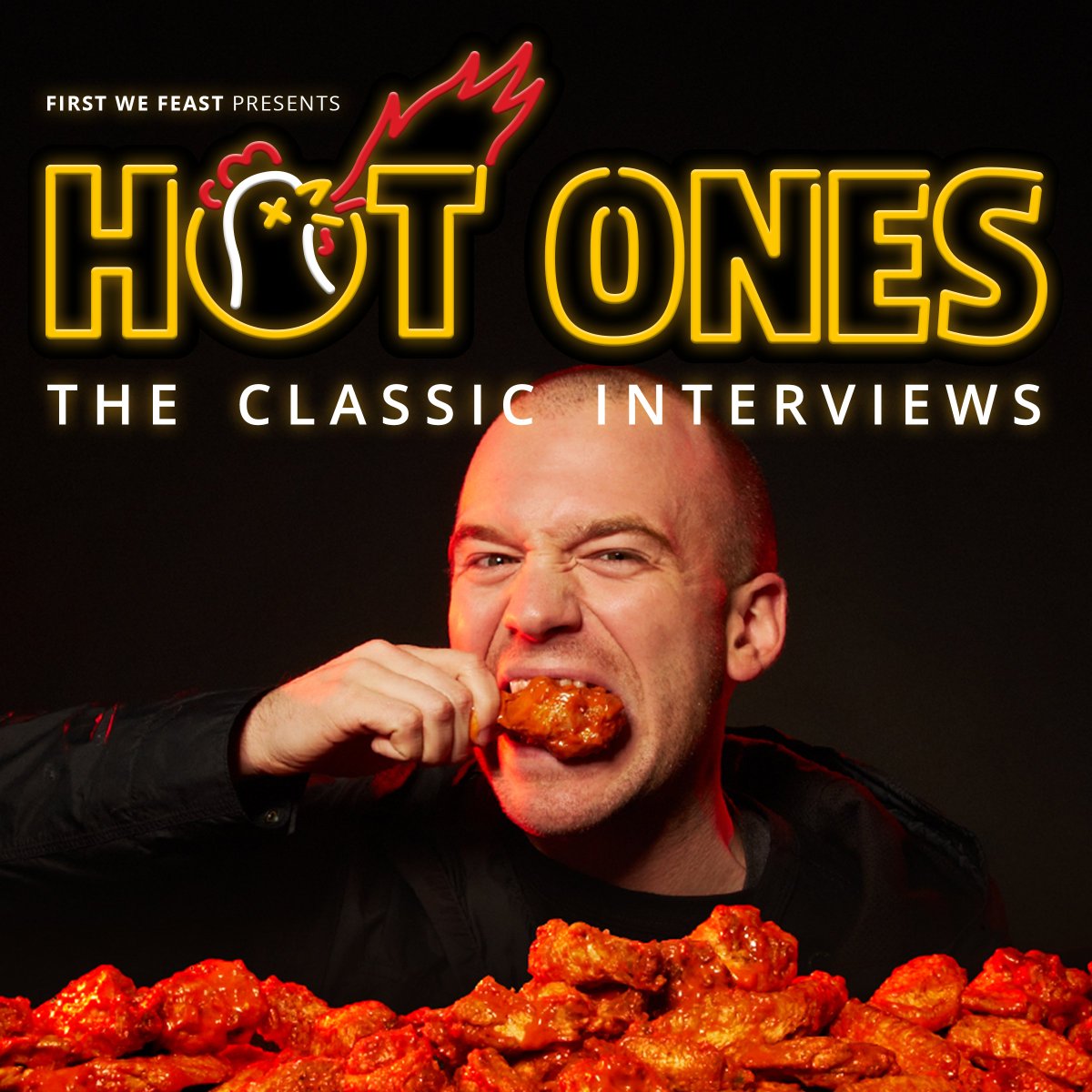 firstwefeast's tweet image. Hey #spicelords! We&apos;re putting out extended audio versions of some of the all-time great Hot Ones interviews. &quot;Hot Ones, The Classic Interviews&quot; podcast launches on 7/11  ➡  bit.ly/HO_Pod
