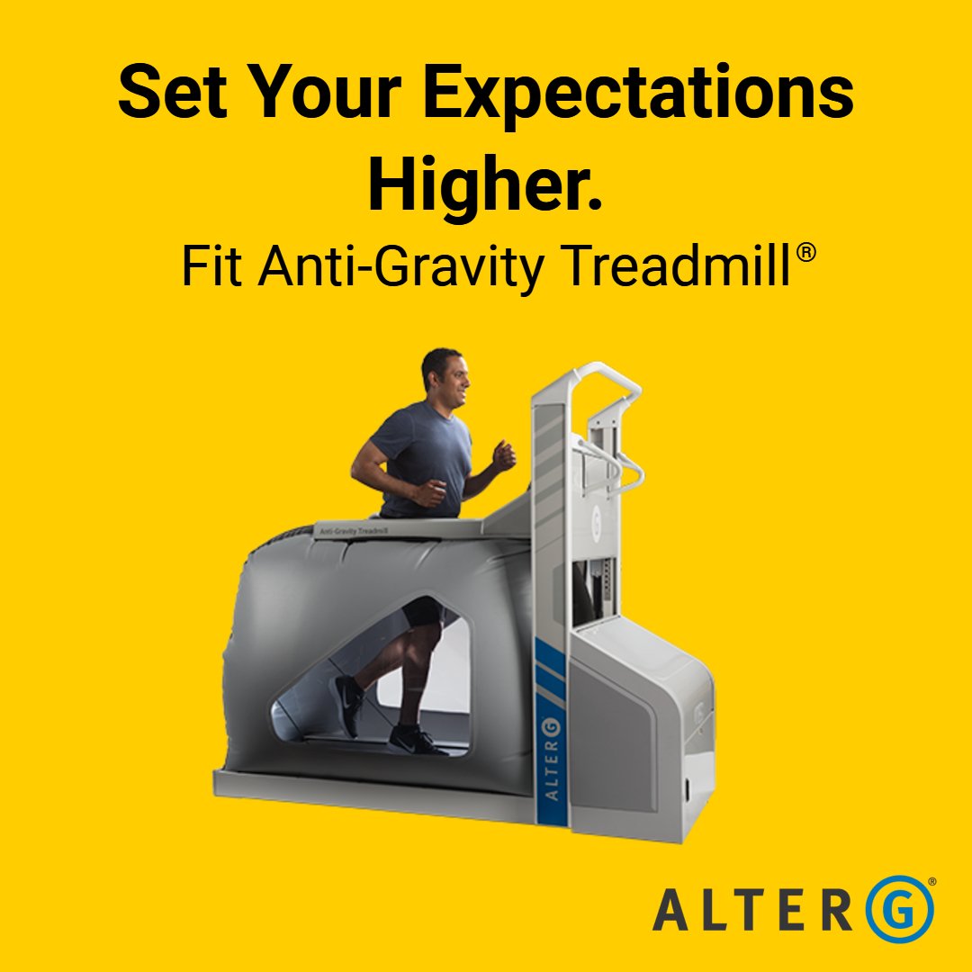 Alter_G's tweet photo. The NEW Fit Anti-Gravity Treadmill delivers the easiest-to-use and most affordably priced air-based body weight support system to-date! #AlterG #DefyGravityDefyLimits #SetYourExpectationsHigher #GameChangerLifeChanger #MoveLikeNeverBefore
Learn more at https://t.co/GcjGUobGjC https://t.co/w4ItdHiPFu