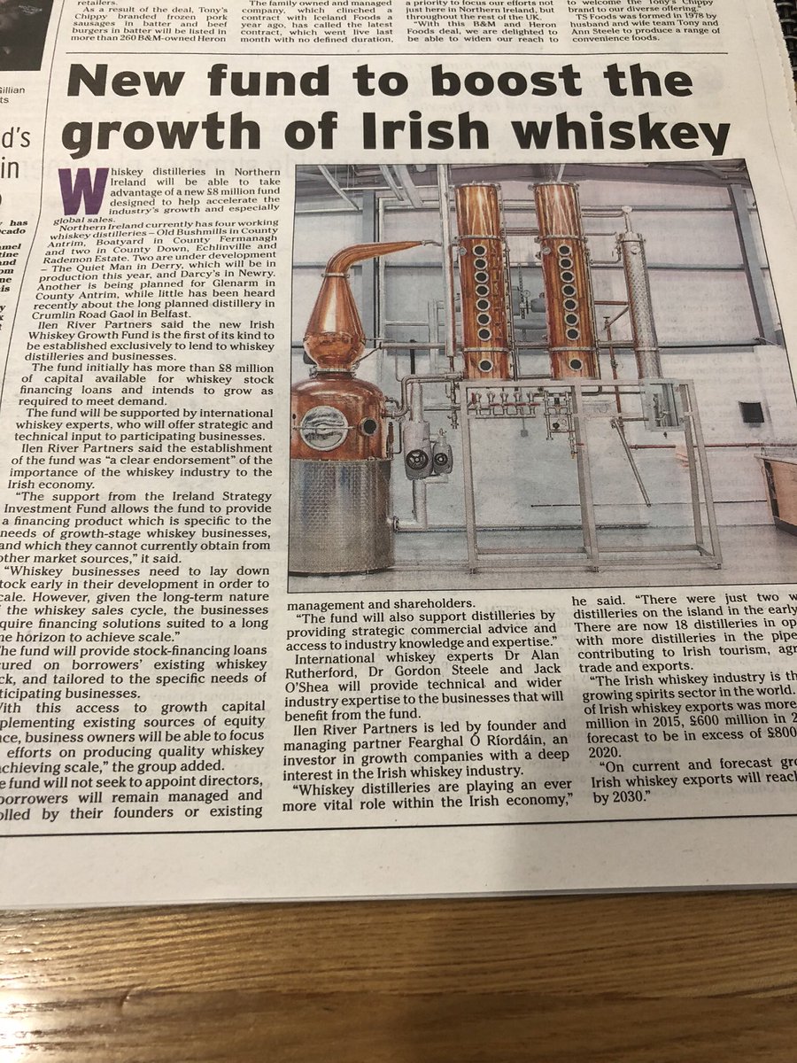 lordofgin's tweet photo. Great to see @RademonEstate #distillery mentioned in today’s @Farm_Week article on #IrishWhiskey not long now before our first casks mature #thefinalcountdown ps even better to see our beautiful #Copper #PotStill too #realdistillery #showmethestills https://t.co/JQVBA5te6W