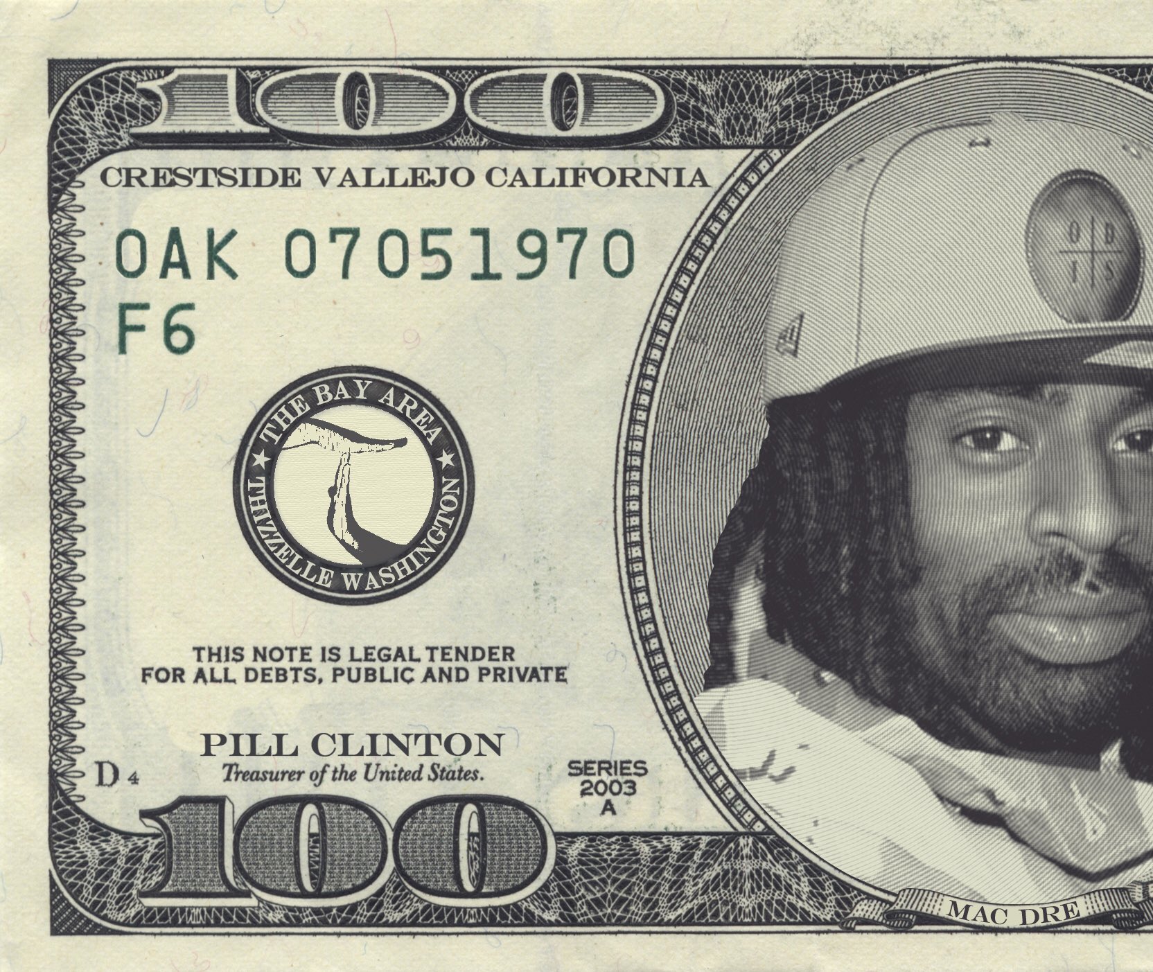 Happy 48th Birthday
Andre \"Mac Dre\" Hicks
Artwork by: 